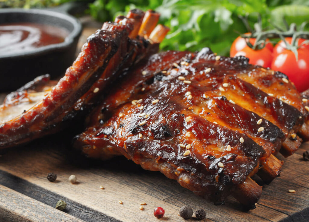 glazed ribs